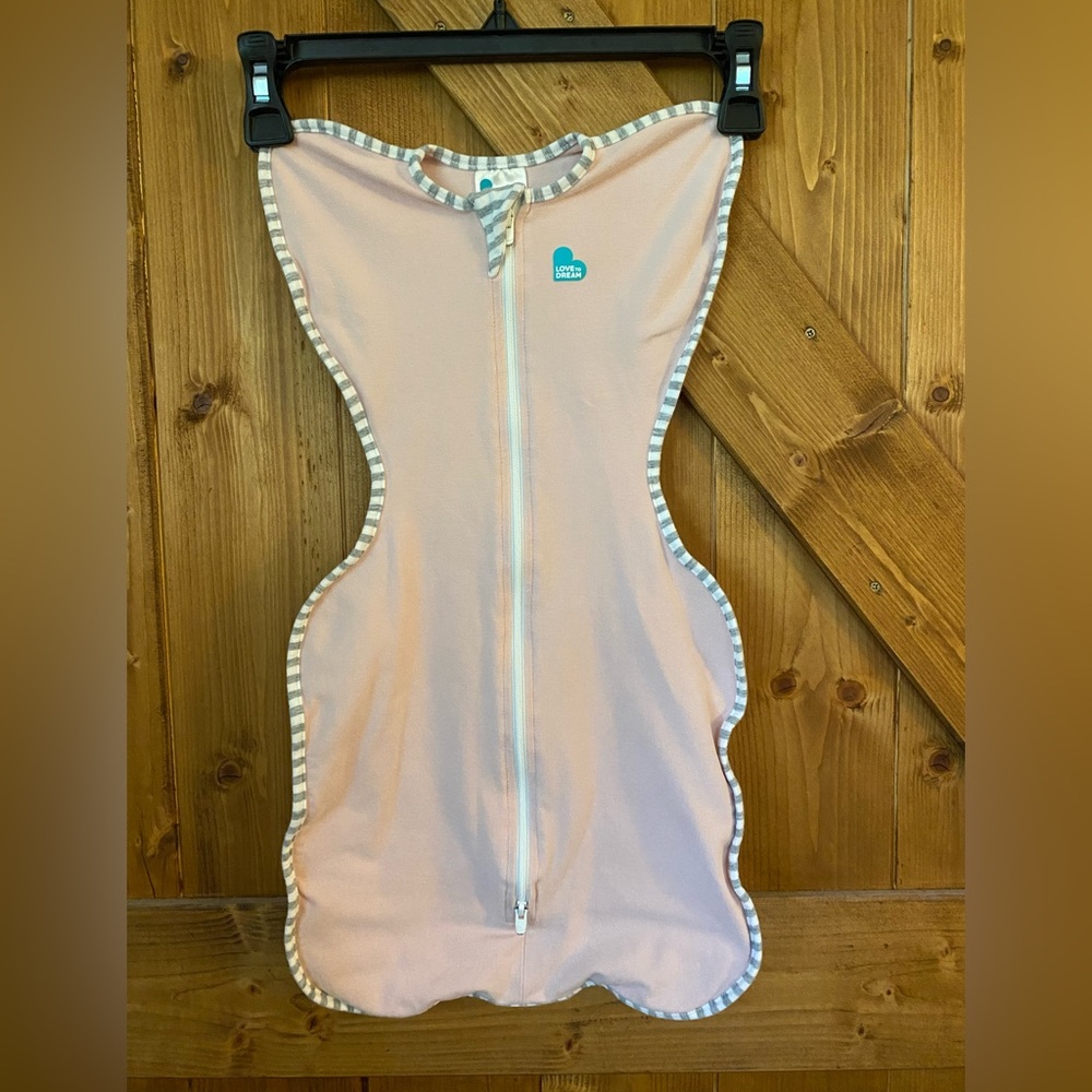 Love to Dream Pink Swaddle small
